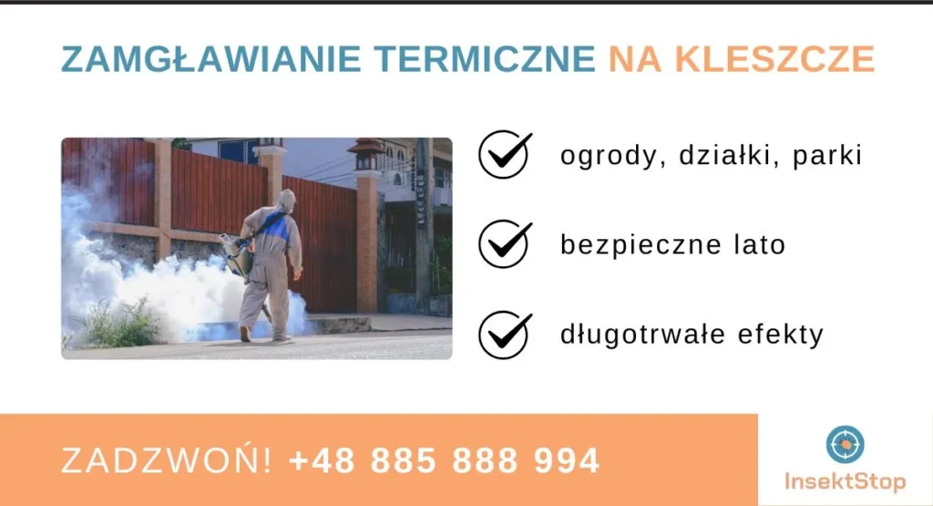 jak pozbyć się kleszczy z ogrodu