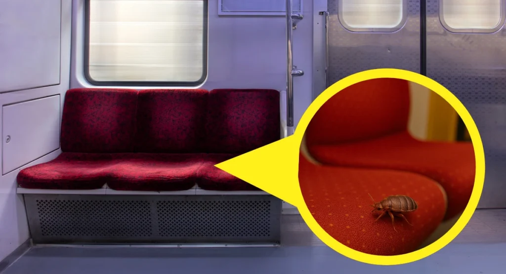 Pluskwy w metrze i autobusach